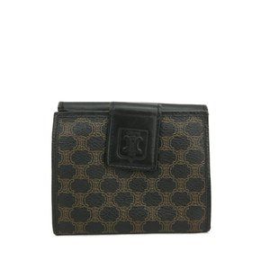 002171J Celine Wallet Bifold Macadam PVC